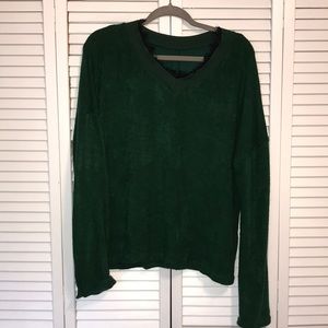 Green sweater